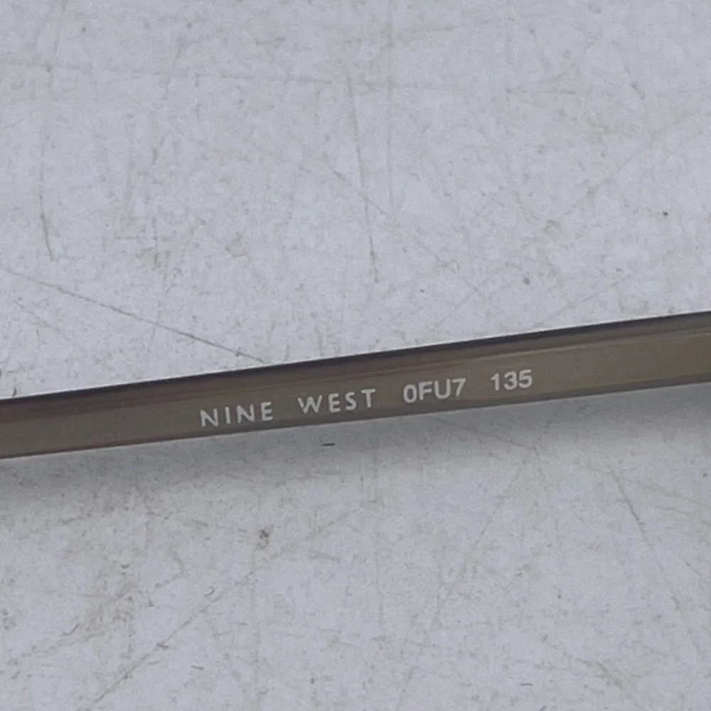 Nine‎ West 302 0FU7 Women Eyeglasses Frames Black Full Rim Rectangular 135mm
